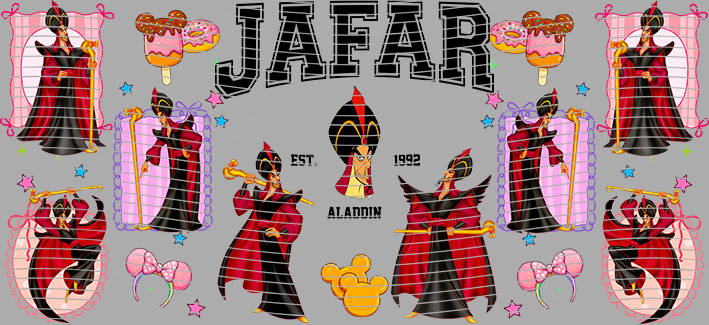 16oz Disney style-D-1165